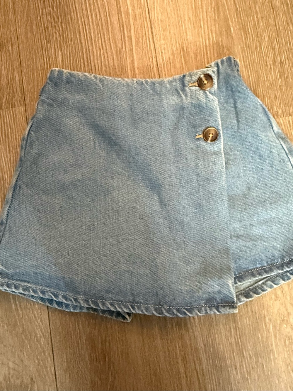 Old Navy Light Blue Denim Skort